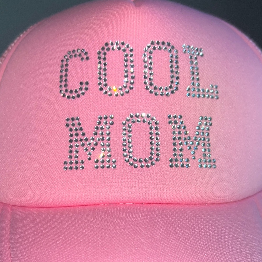 C.C Pink 'Cool Mom' Trucker Hat - Picture 5 of 10